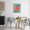 Stupell Industries Kitchen Disco Tomato Framed Giclee Wall Art Design by Lisa Perry Whitebutton